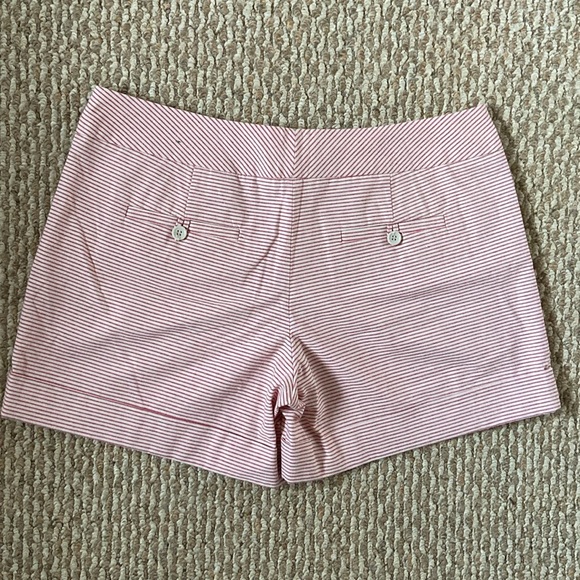 Outback Red NWOT Pink and White Pin-Striped Women’s Shorts - Picture 5 of 11